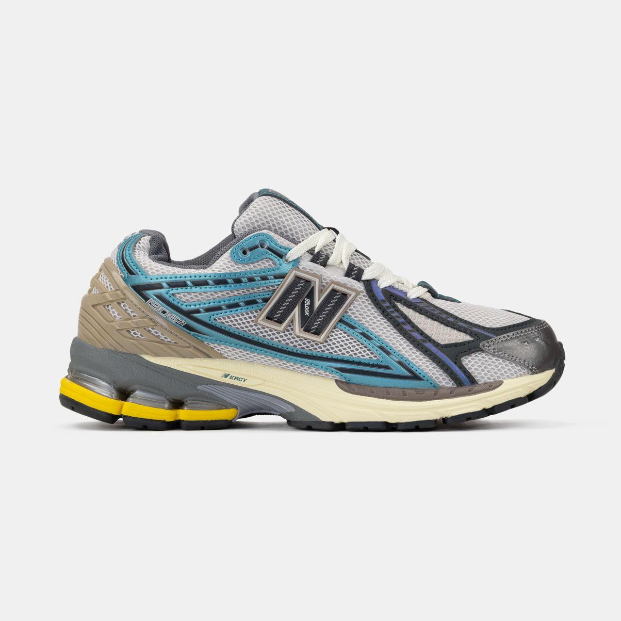 Чоловічі спортивні кросівки New Balance 1906R Metallic Teal (сірі з блакитним) повсякденні art1265 Нью Беленс vkross