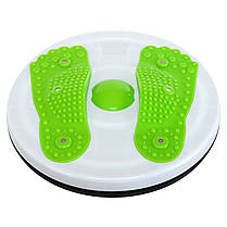 Диск здоров'я SP-Sport 28 см з магнітами та масажером рефлекторних зон на стопах, фото 2