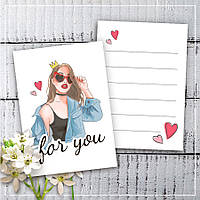 Міні листівки "For You" (10 штук)