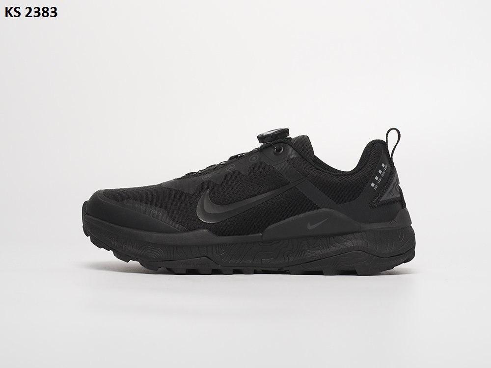 Чоловічі спортивні кросівки Nike Wildhorse 8 (чорні) стильні повсякденні кросівки KS 2383 Найк vkross
