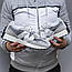 Чоловічі демісезонні кросівки New Balance 327 (світло-сірі) стильні спортивні кроси 2762 Нью Беленс vkross, фото 7