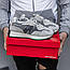 Чоловічі демісезонні кросівки New Balance 327 (сірі) стильні спортивні кроси 2764 Нью Беленс vkross, фото 3