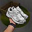 Чоловічі демісезонні кросівки New Balance 725 (біло-сірі) стильні спортивні кроси 11184 Нью Беленс vkross, фото 6