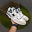 Чоловічі демісезонні кросівки New Balance 550 (біло-сині) спортивні стильні кроси 11199 Нью Беленс vkross, фото 3