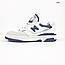 Чоловічі демісезонні кросівки New Balance 550 (біло-сині) спортивні стильні кроси 11199 Нью Беленс vkross, фото 10