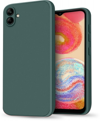 Чохол Silicone Case Samsung Galaxy A05 Темно-зелений, фото 1