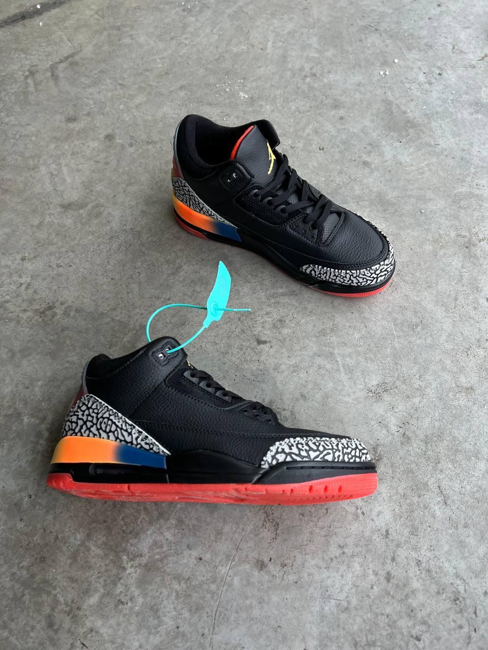 Чоловічі кросівки Nike Jordan Zion 3 x J Balvin "Medellin Sunset" (чорні) повсякденні jd12 Найк vkross