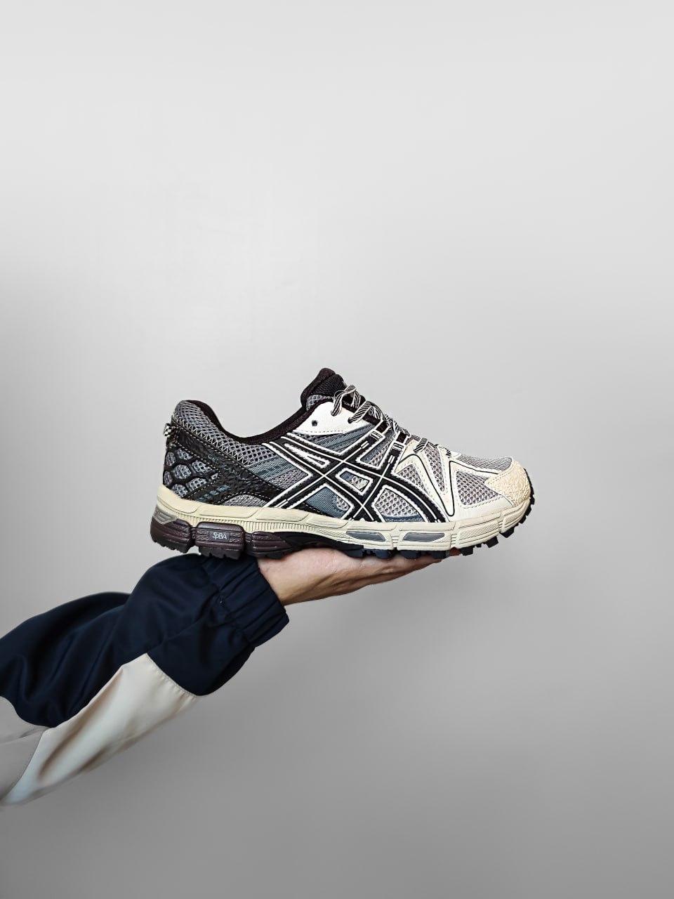 Чоловічі повсякденні кросівки Asics Gel-Kahana 8 Beige/Brown (бежеві з коричневим) модні AS095 Асікс vkross