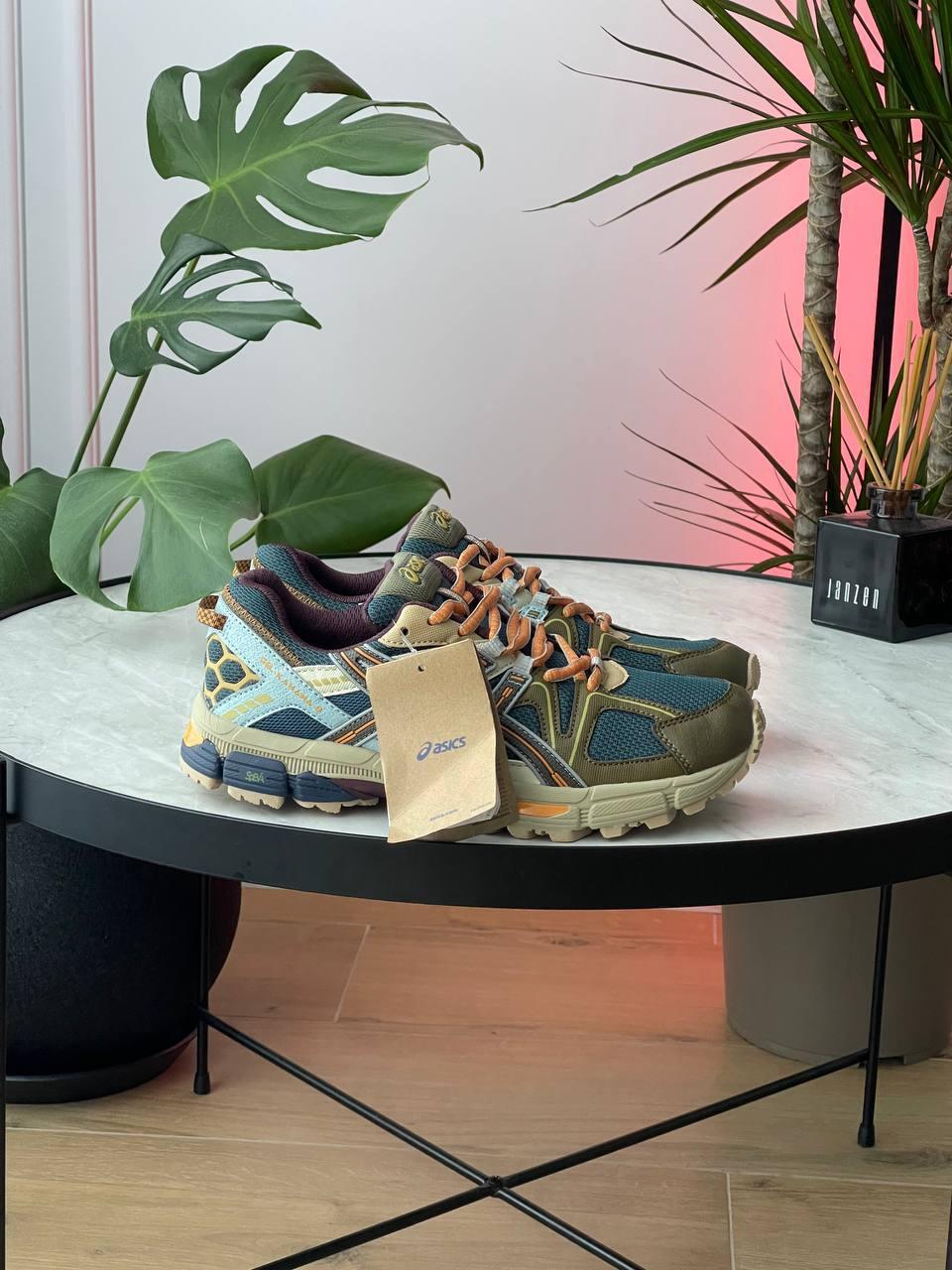 Чоловічі повсякденні кросівки Asics Gel-Kahana 8 Haki (хакі) модні спортивні кросівки 1347 Асикс vkross