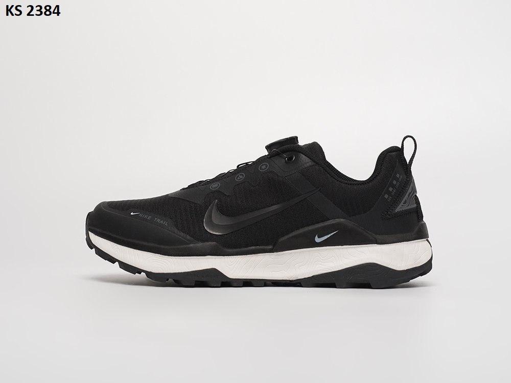Чоловічі спортивні кросівки Nike Wildhorse 8 (чорно-білі) стильні повсякденні кросівки KS 2384 Найк vkross