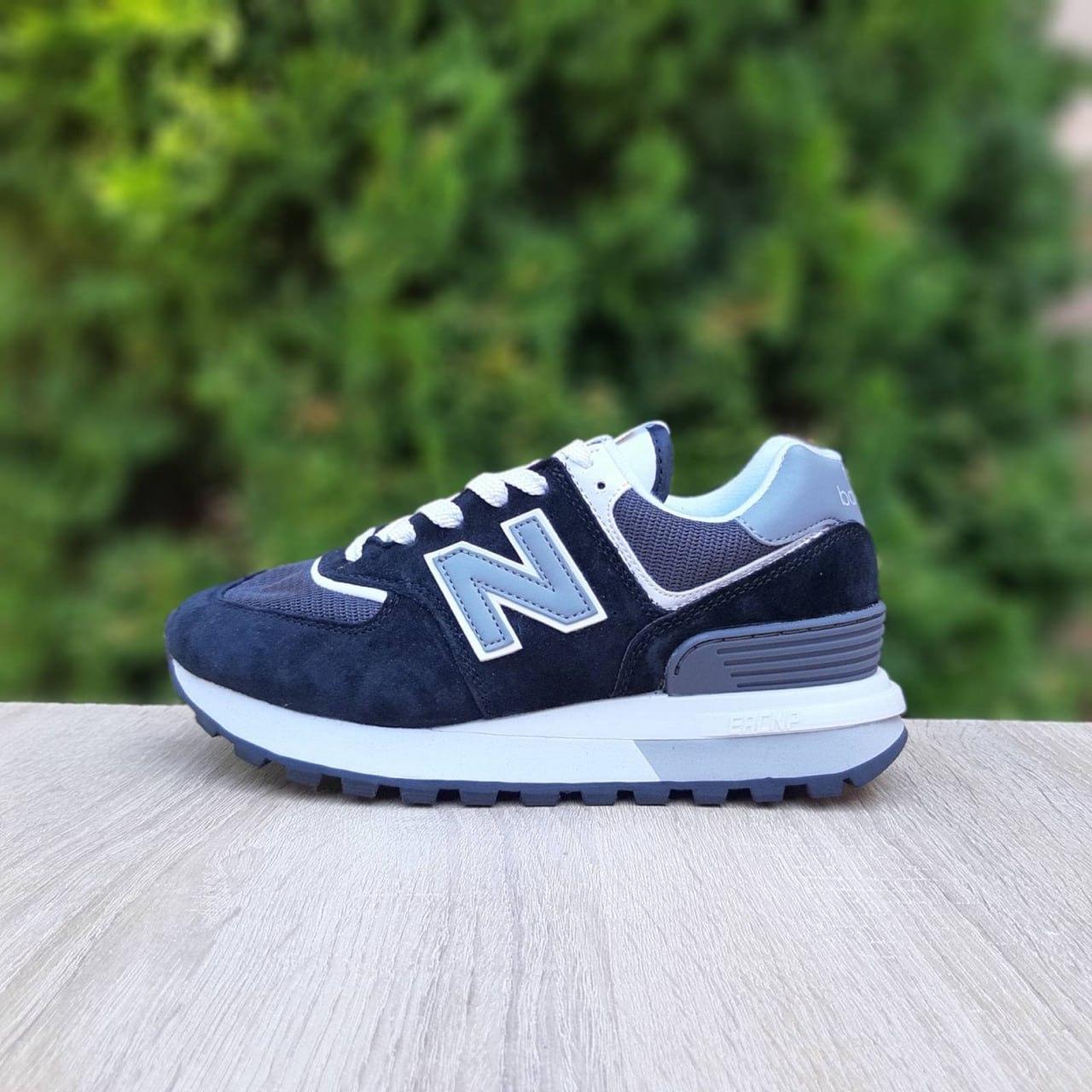 Жіночі осінні кросівки New Balance 574 Legacy (чорні з білим) спортивні стильні кроси 21010 Нью Беленс vkross