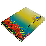 Папка-короб на резинці, картонна, А4, 25 мм, повнокольорова, PP-покриття, фото 8