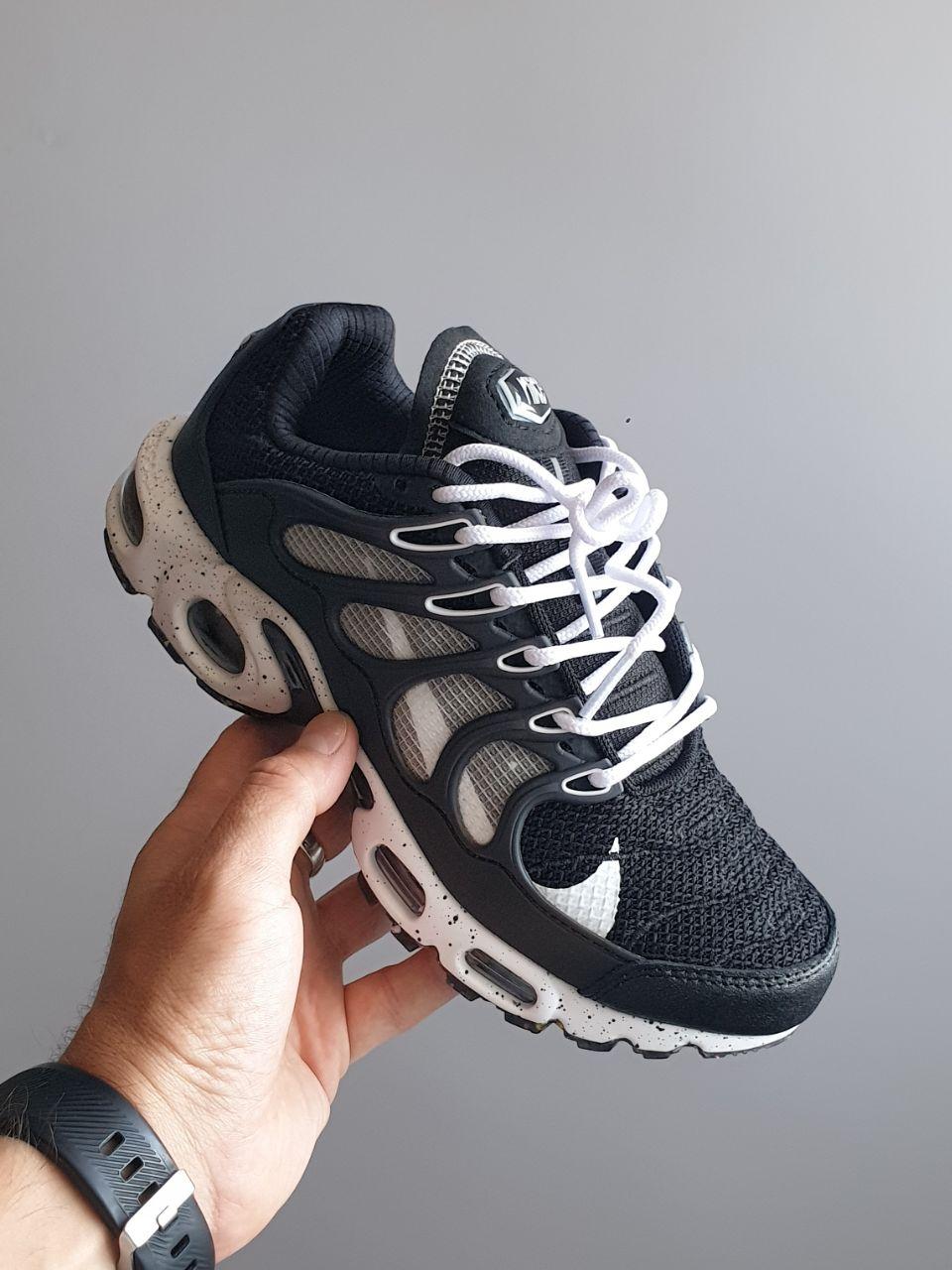 Чоловічі кросівки Nike Air Max TERRASCAPE PLUS Black White (чорно-білі) модні 397 Найк vkross