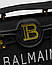 Жіноча сумка Balmain B-Buzz 23 Total Black (чорна) модна містка сумочка KIS99513 vkross, фото 7