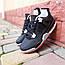 Чоловічі кросівки Nike Air Jordan 4 (чорні з червоним) модні повсякденні кроси 11169 Найк vkross, фото 10