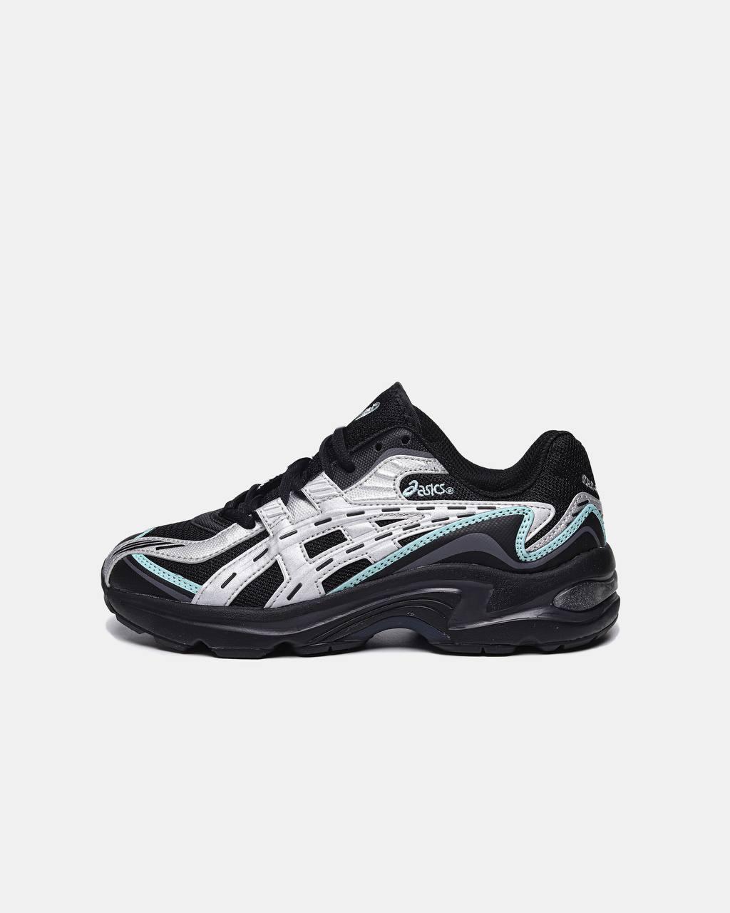 Чоловічі кросівки Asics Ael-Preleus (чорно-сірі) модні низькі кросівки as18 Асикс vkross