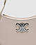 Жіноча сумка Celine Medium Tilly Bag in Shiny Calfskin Cream (молочна) модна сумочка KIS99442 vkross, фото 6