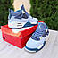 Чоловічі кросівки Nike Air Jordan 4 (сірі із зеленим) модні повсякденні кроси 10990 Найк vkross, фото 9