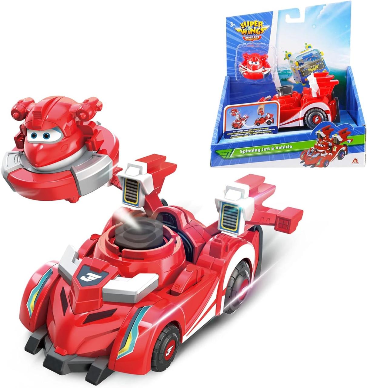Ігровий набір Spinning Vehicle Джетт (Jett), «Super Wings» (EU770310)