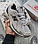 Чоловічі спортивні кросівки New Balance 1906D White Black (біло-чорні) повсякденні KS 2240 Нью Беленс vkross, фото 5