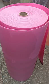 Кольоровий ІЗОЛОН ( СОФТИН) для квітів ППЕ 3002 ( ФУКСІЯ) Висота рулону 1 м.