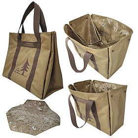 Сумка - скатертина для пікніка, кемпінгу, відпочинку на природі ССП-1 (Acropolis) 119х94см. Сумка для покупок