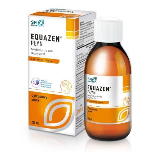 EQUAZEN - комплекс омега-3, омега-6 і гамма-ліноленової кислоти, лимонний смак, 200 мл