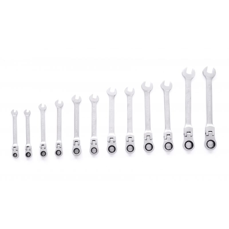 Комплект ключей с трещоткой Kraft&Dele KD11304 8-19мм 12 шт набор ...