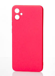 Чохол Silicone Case Samsung Galaxy A04e Малиновий