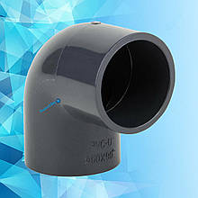 Коліно ⌀ 63 мм ПВХ Era 90° клейове