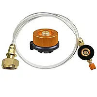 Адаптер для заправки туристичних газових балонів