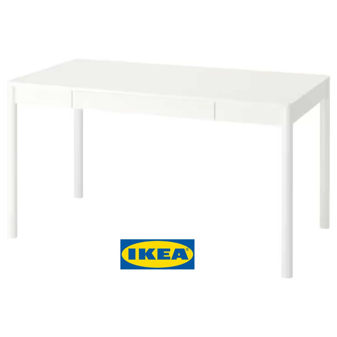Стіл IKEA TONSTAD 140х75 см Білий 705.382.00