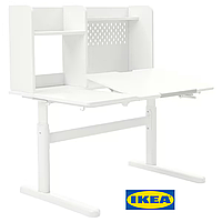 Дитячий письмовий стіл IKEA BERGLÄRKA 100х70 см Білий 795.664.82