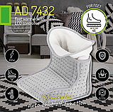 Електрична грілка для ніг з LCD пультом Adler AD 7432, фото 7