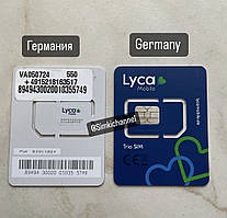 🇩🇪Сім карти Німеччини Lycamobile
