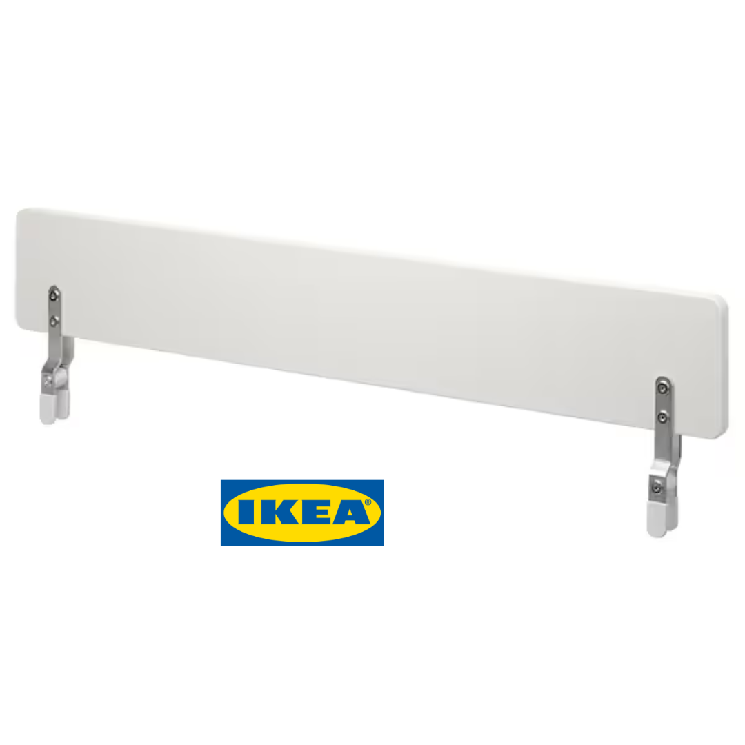 Бар'єр безпеки для дитячого ліжка IKEA NATTAPA Білий 504.657.61