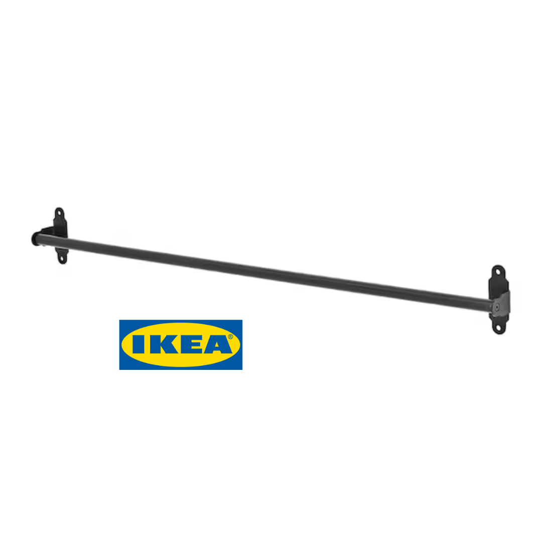 Рейка на кухню IKEA HULTARP Довжина - 80 см Чорна 204.487.73