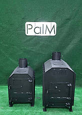 Буржуйка на дровах Palm "Велика" з варильною плитою 3 мм, фото 3