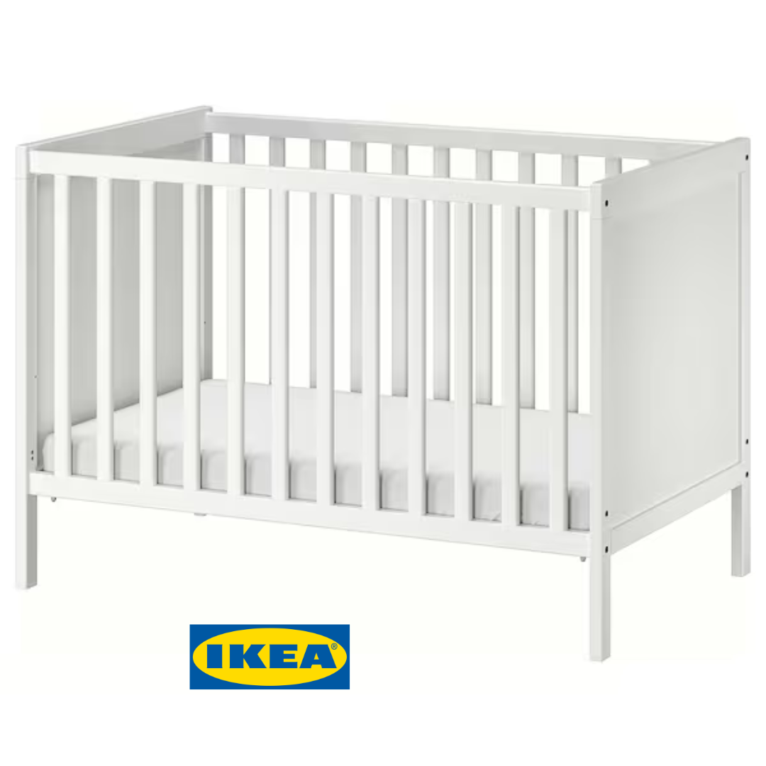 Дитяче ліжко IKEA SUNDVIK 60x120 см Біле 002.485.67
