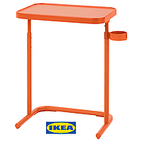 Стіл для ноутбука IKEA BJÖRKÅSEN Помаранчевий 805.819.24