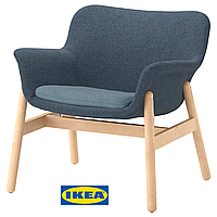 М'яке крісло IKEA VEDBO Синє 805.522.19