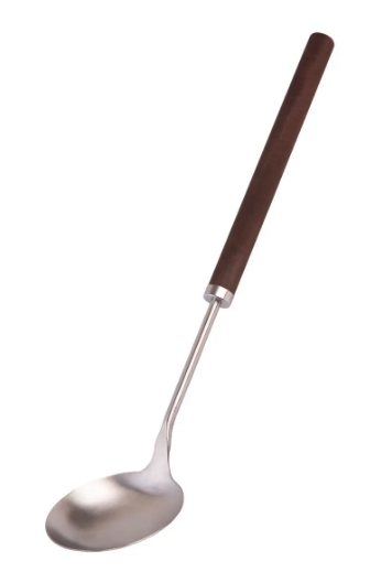 Черпак з ручкою з термодерева 100 мл для сауни лазні.