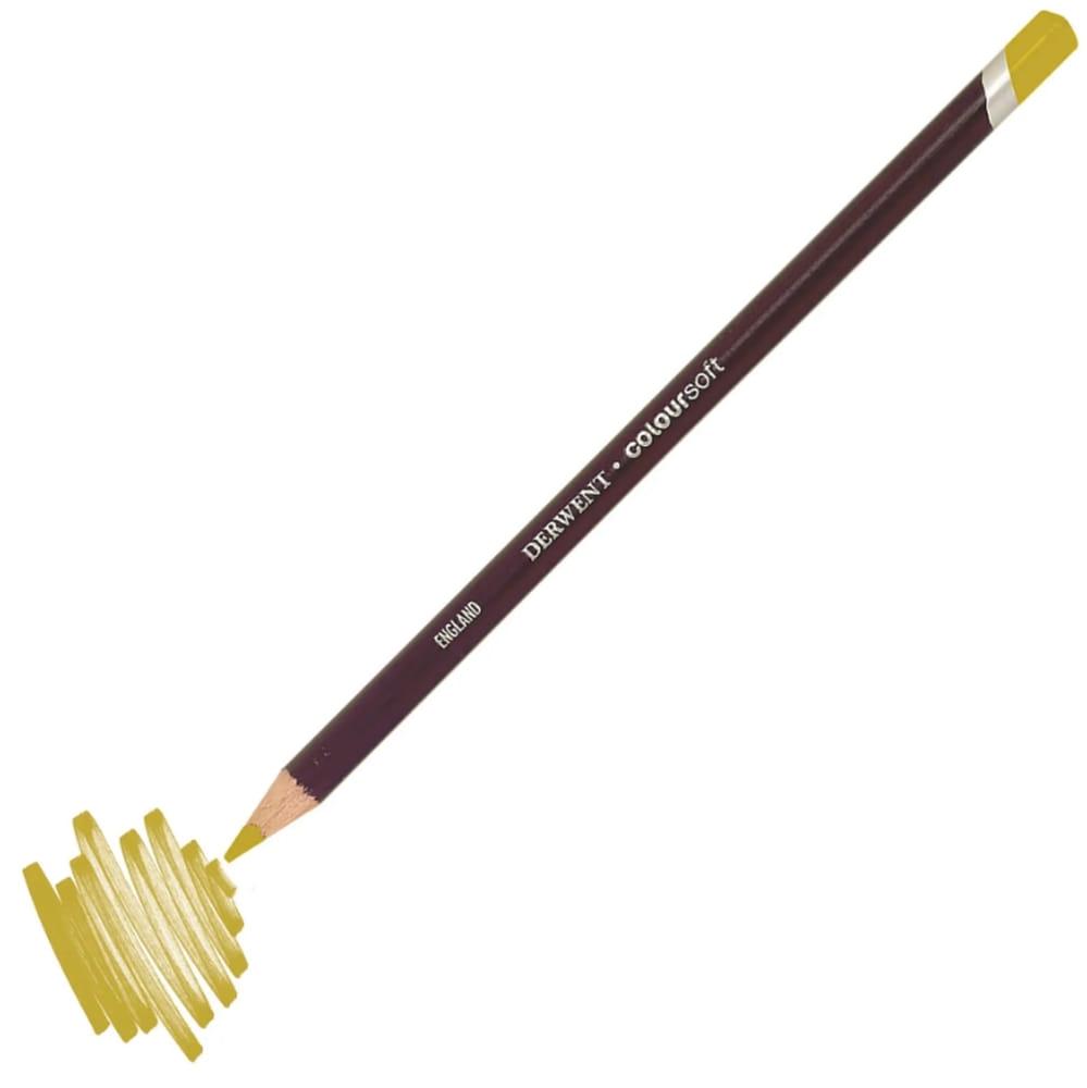 Олівець Derwent Coloursoft D-7009**_лимонно-жовтий (С030)