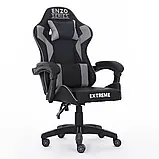 Комп'ютерне крісло ENZO 8 КОЛЬОРІВ НА ВИБІР Ігрове спортивне крісло з екошкіри + 2 подушки, фото 10
