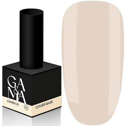 Камуфлююча база GaMa Cover Base №043 Charm, 15 мл нюдова, фото 1