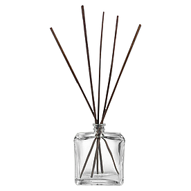 Прозорий флакон для аромадифузору 100 мл "Mature" (флакон+пробка)