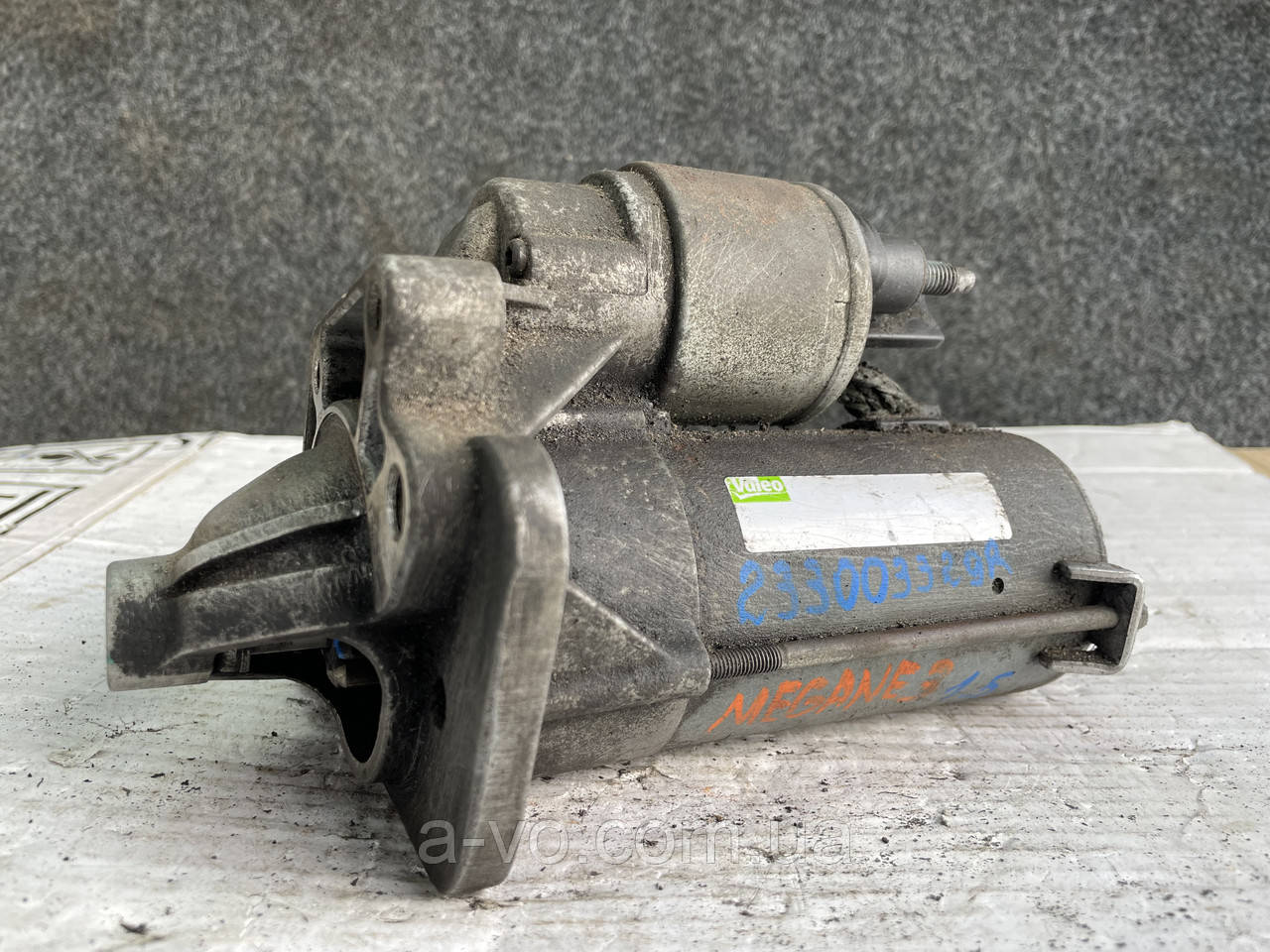 Стартер для Renault Kangoo 2, Megane, Clio, 1.5 DCI, 233003329R, 10 зубів, фото 1