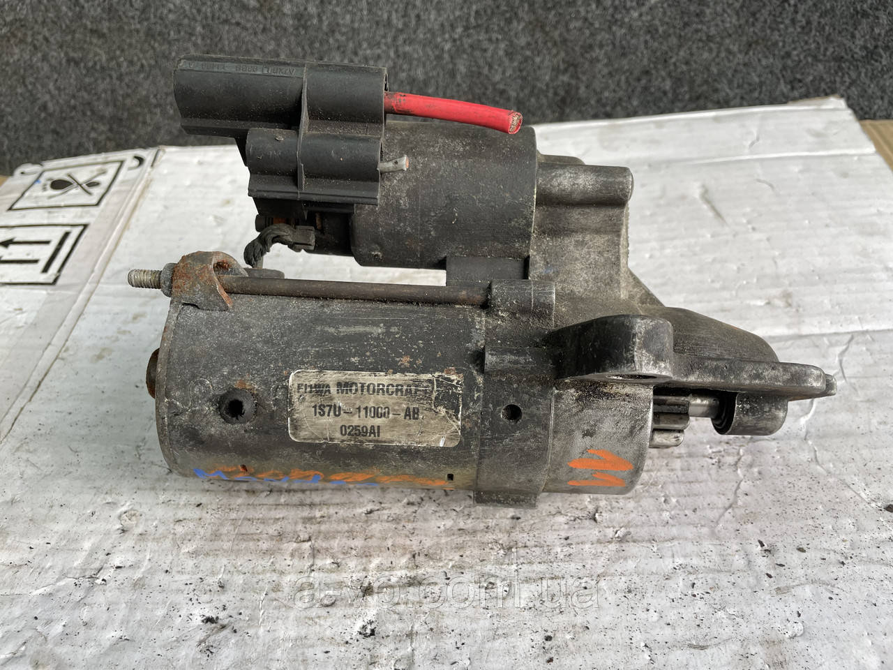 Стартер для Ford Mondeo 3, 1S7U-11000-AB, 1.8, 2.0, 11зуб, фото 1