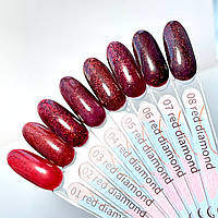 Гель лак GeliX  RED Diamond №1
