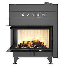 Камінна топка кутова SAVEN Energy Up 85х50х47L (17,0 kW) ECO, фото 3